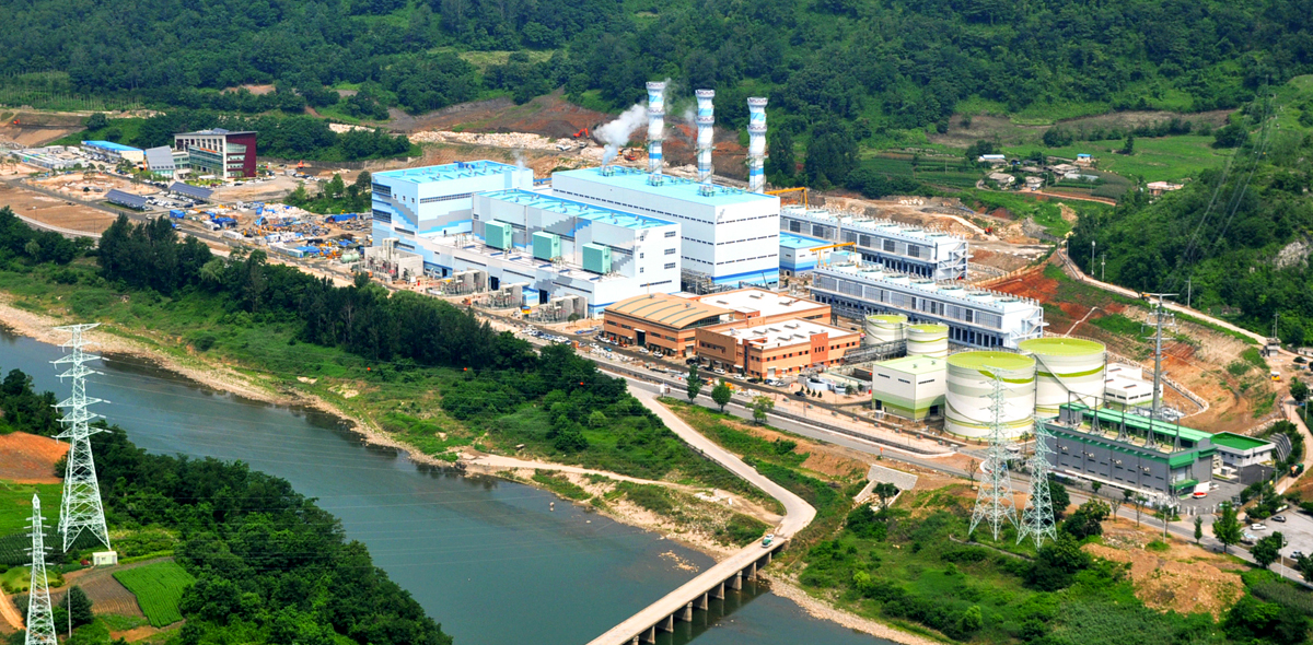 영월 복합화력발전소(2008.05~2011.01) 사진