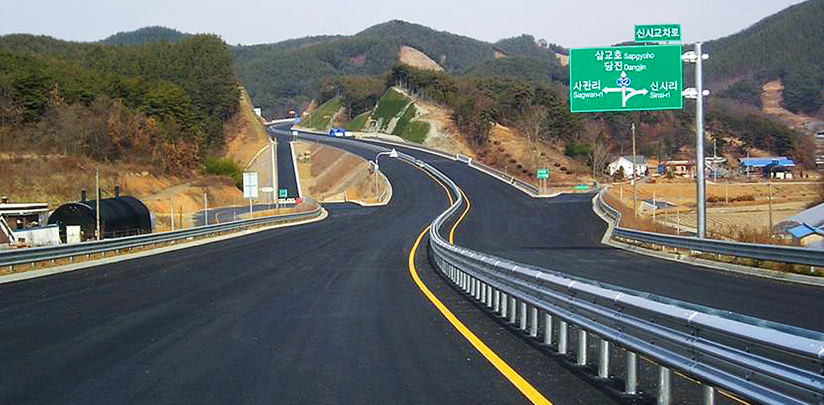 운산-당진간 도로(1999.02~2005.12) 사진